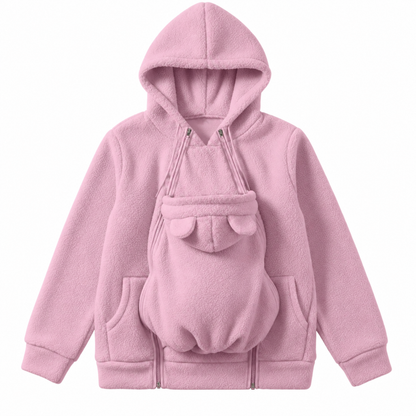 Le Cocon – Veste de portage 2 en 1 en polaire