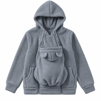 Le Cocon – Veste de portage 2 en 1 en polaire