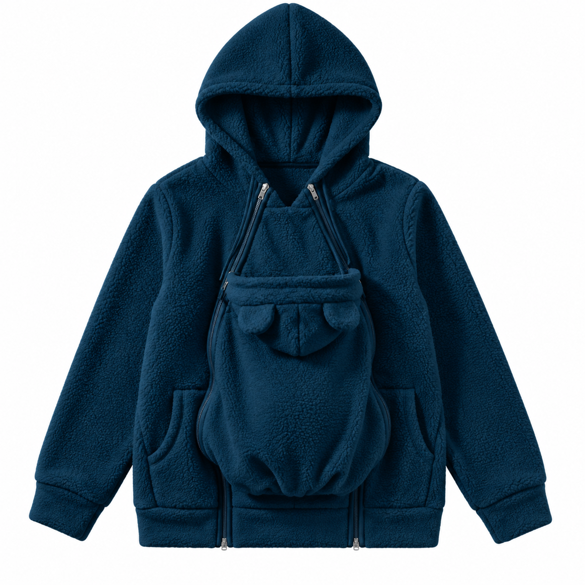 Le Cocon – Veste de portage 2 en 1 en polaire