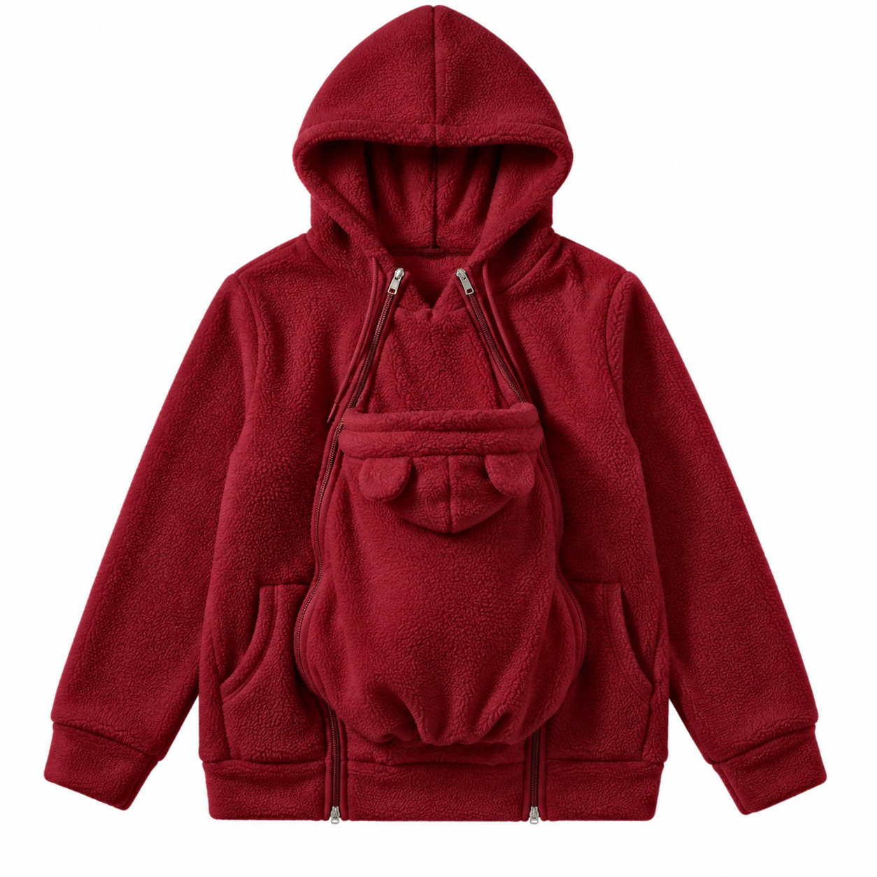 Le Cocon – Veste de portage 2 en 1 en polaire