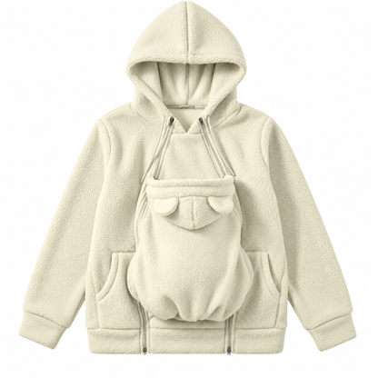 Le Cocon – Veste de portage 2 en 1 en polaire